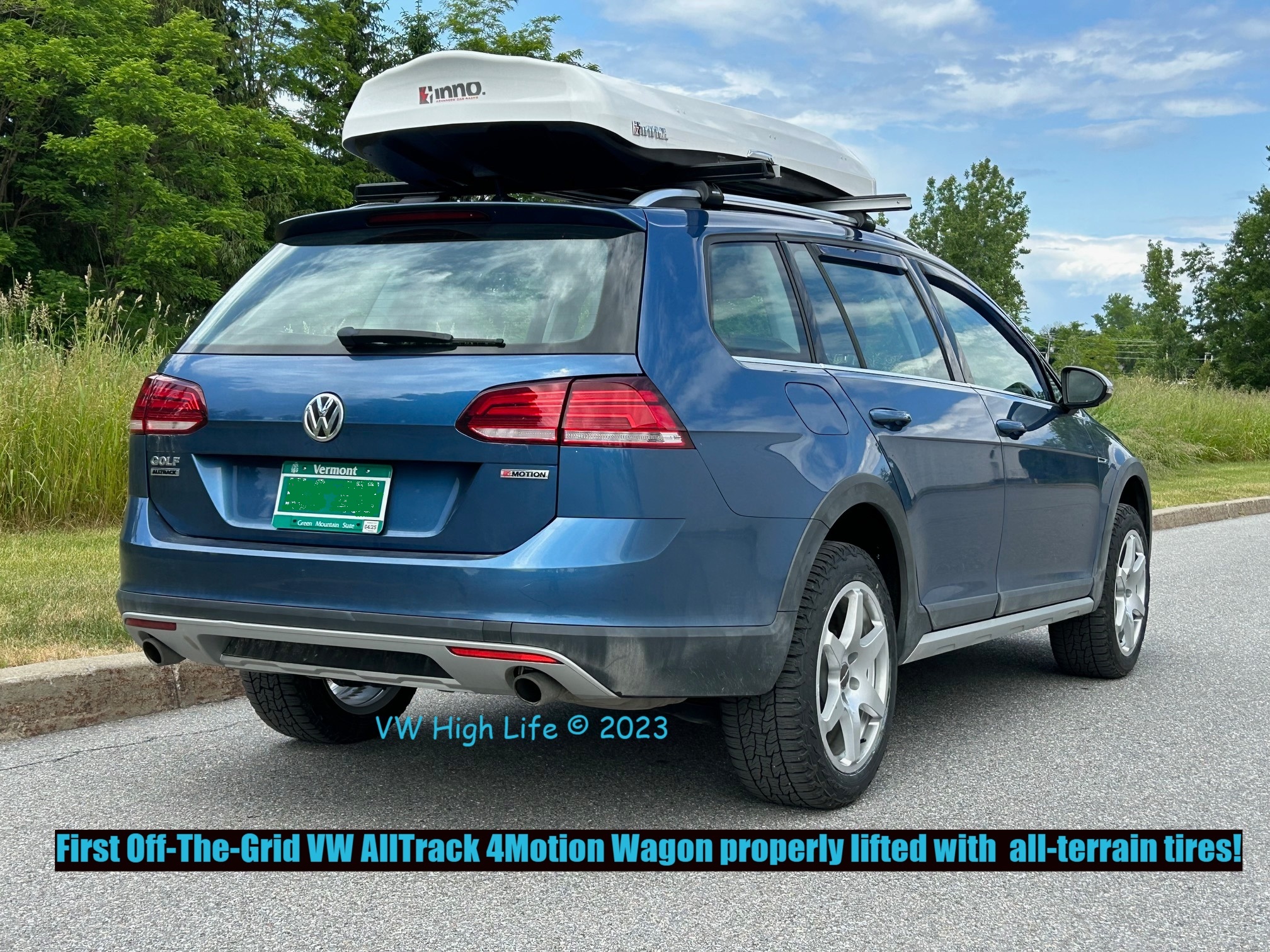 Tod lifted his Alltrack 4Motion and transformed into an Off Grid Living Wagon! 